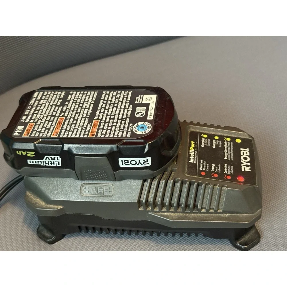 Genuine Ryobi 18V ONE+ 2Ah OEM Lithium With Charger , Good Condition